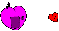 Gif animé coeur maison